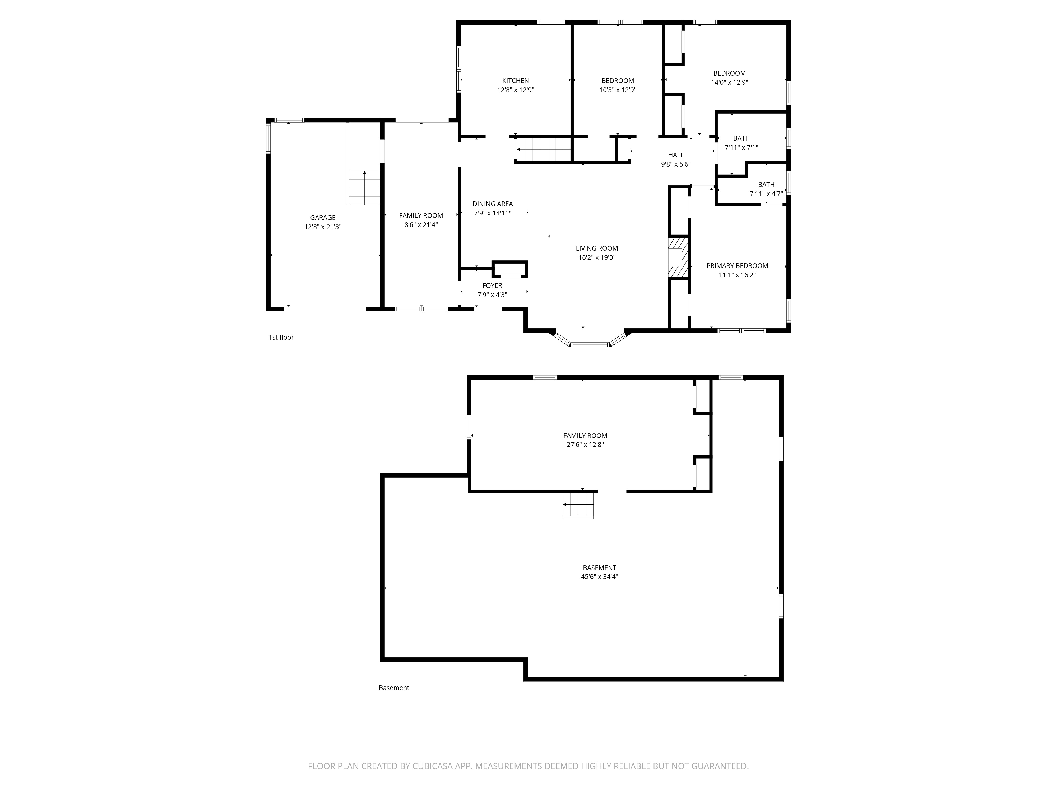 Sample floor plan 1